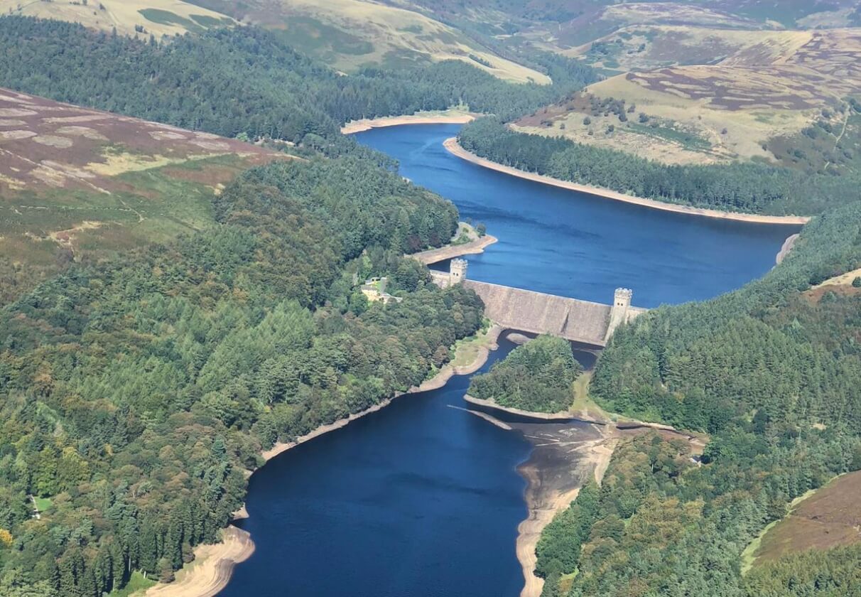 Buxton Dambusters Helicopter Tour with Cream Tea